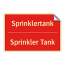 Sprinklertank - Sprinkler Tank