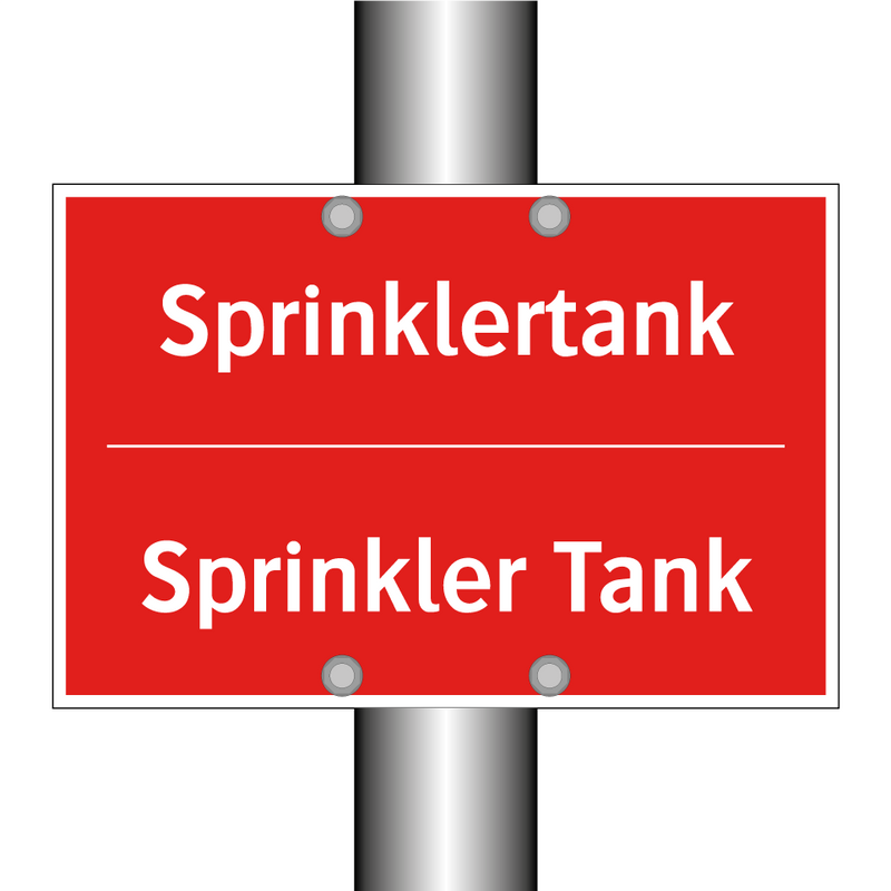 Sprinklertank - Sprinkler Tank