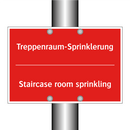 Treppenraum-Sprinklerung - Staircase room sprinkling