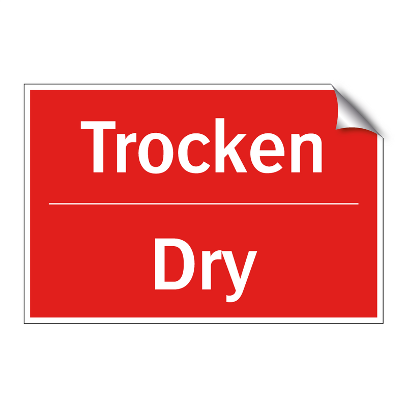 Trocken - Dry