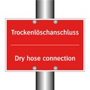 Trockenlöschanschluss - Dry hose connection
