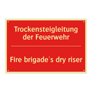 Trockensteigleitung der Feuerwehr/.../ - Fire brigade's dry riser