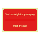 Trockensteigleitungseingang - Inlet dry riser