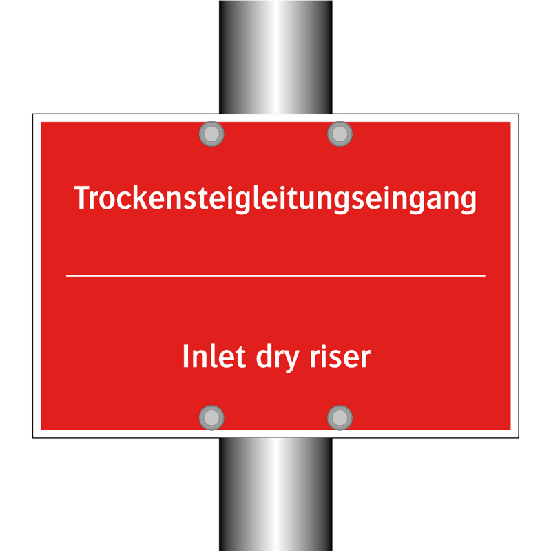 Trockensteigleitungseingang - Inlet dry riser