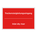 Trockensteigleitungseingang - Inlet dry riser