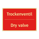 Trockenventil - Dry valve