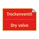Trockenventil - Dry valve