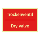 Trockenventil - Dry valve