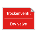 Trockenventil - Dry valve