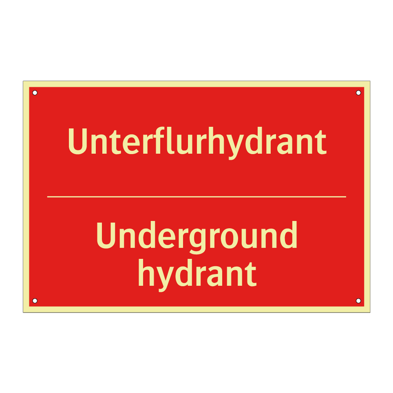 Unterflurhydrant - Underground hydrant
