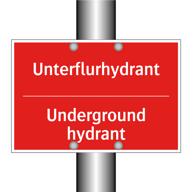 Unterflurhydrant - Underground hydrant