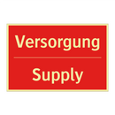 Versorgung - Supply