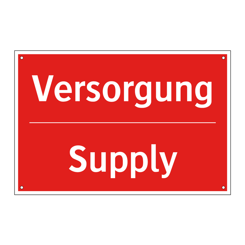 Versorgung - Supply