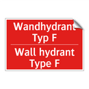 Wandhydrant Typ F - Wall hydrant Type F