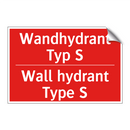 Wandhydrant Typ S - Wall hydrant Type S
