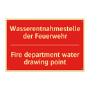 Wasserentnahmestelle der Feuerwehr/.../ - Fire department water drawing /.../