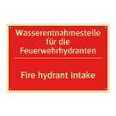 Wasserentnahmestelle für die Feuerwehrhydranten/.../ - Fire hydrant intake