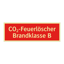 CO₂-Feuerlöscher Brandklasse B