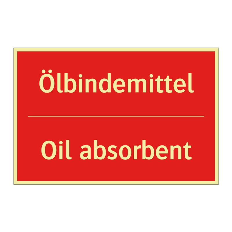 Ölbindemittel - Oil absorbent