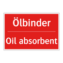 Ölbinder - Oil absorbent