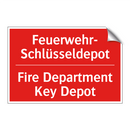 Feuerwehr- Schlüsseldepot - Fire Department Key Depot
