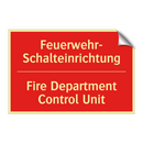 Feuerwehr- Schalteinrichtung - Fire Department Control Unit