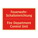 Feuerwehr- Schalteinrichtung - Fire Department Control Unit
