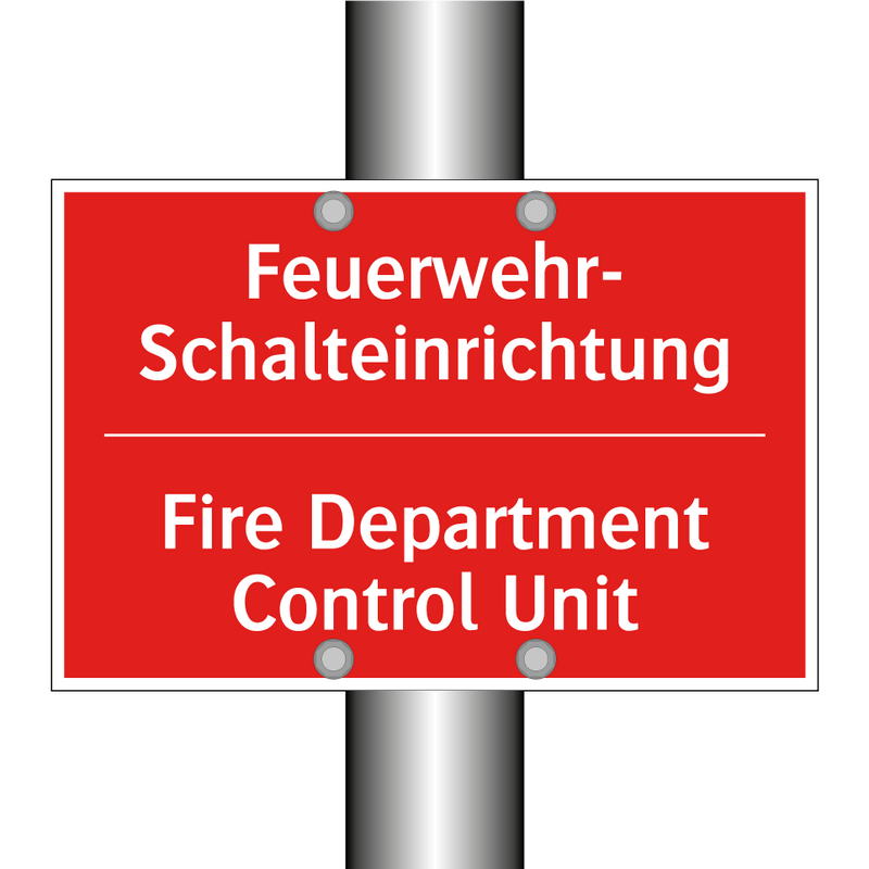 Feuerwehr- Schalteinrichtung - Fire Department Control Unit