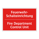 Feuerwehr- Schalteinrichtung - Fire Department Control Unit