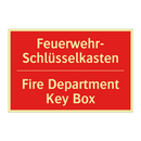 Feuerwehr- Schlüsselkasten - Fire Department Key Box