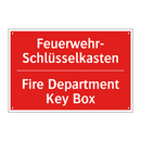 Feuerwehr- Schlüsselkasten - Fire Department Key Box