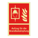 Aufzug für die Brandbekämpfung