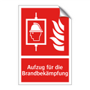 Aufzug für die Brandbekämpfung