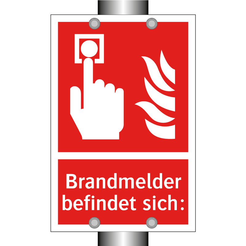 Brandmelder befindet sich:
