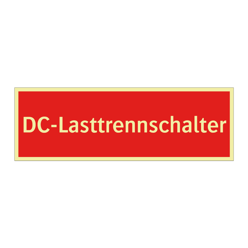 DC-Lasttrennschalter