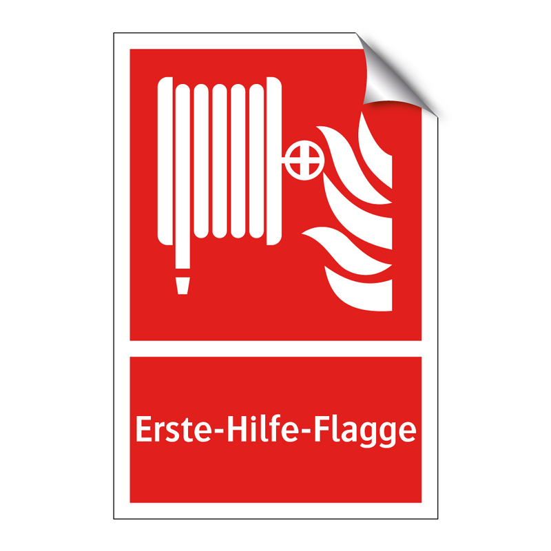 Erste-Hilfe-Flagge