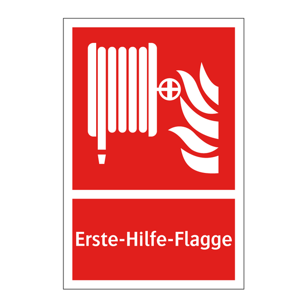 Erste-Hilfe-Flagge