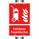 Fahrbarer Feuerlöscher