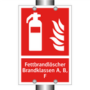 Fettbrandlöscher Brandklassen A, B, F