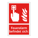Feueralarm befindet sich: