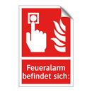 Feueralarm befindet sich: