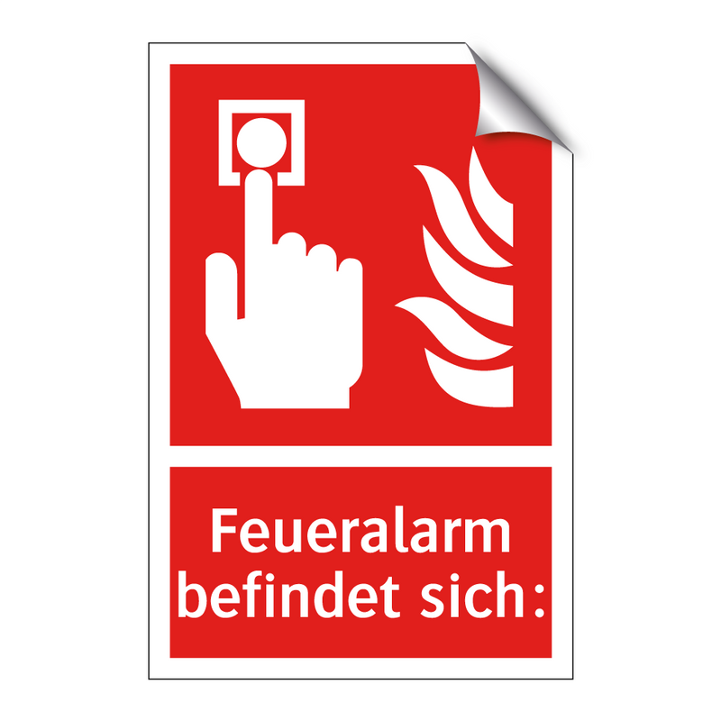 Feueralarm befindet sich: