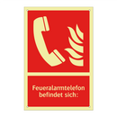 Feueralarmtelefon befindet sich: