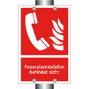 Feueralarmtelefon befindet sich: