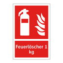 Feuerlöscher 1 kg