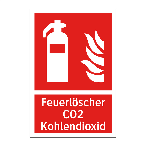 Feuerlöscher CO2 Kohlendioxid