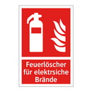 Feuerlöscher für elektrsiche Brände