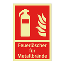 Feuerlöscher für Metallbrände