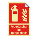 Feuerlöscher im Treppenhaus