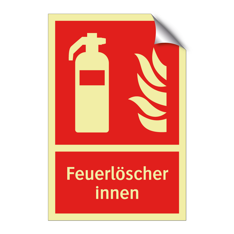 Feuerlöscher innen